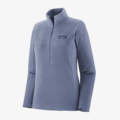 Patagonia Women's R1 Air Zip-Neck - Light Current Blue Tops 1 Patagonia Women's R1 Air Zip-Neck - Light Current Blue Tops