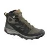 Salomon Shoes Men's Outline Mid GoreTEX Hiking Boot - Black/Beluga/Capers - Regular (D)