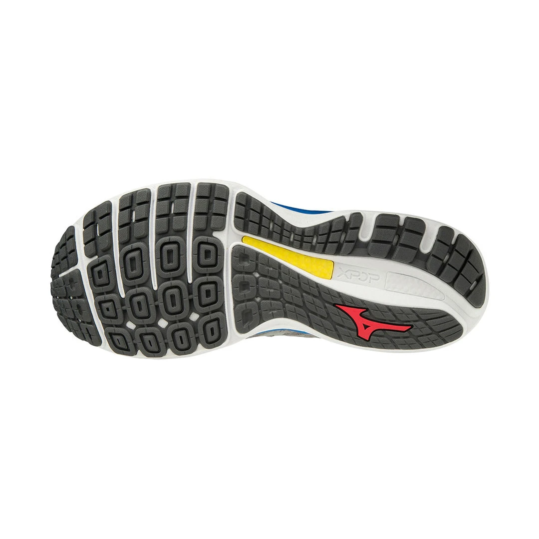 Mizuno Shoes Men's Wave Sky 4 Waveknit Running Shoe - Frost Grey - Regular (D) 5 Mizuno Shoes Men's Wave Sky 4 Waveknit Running Shoe - Frost Grey - Regular (D)