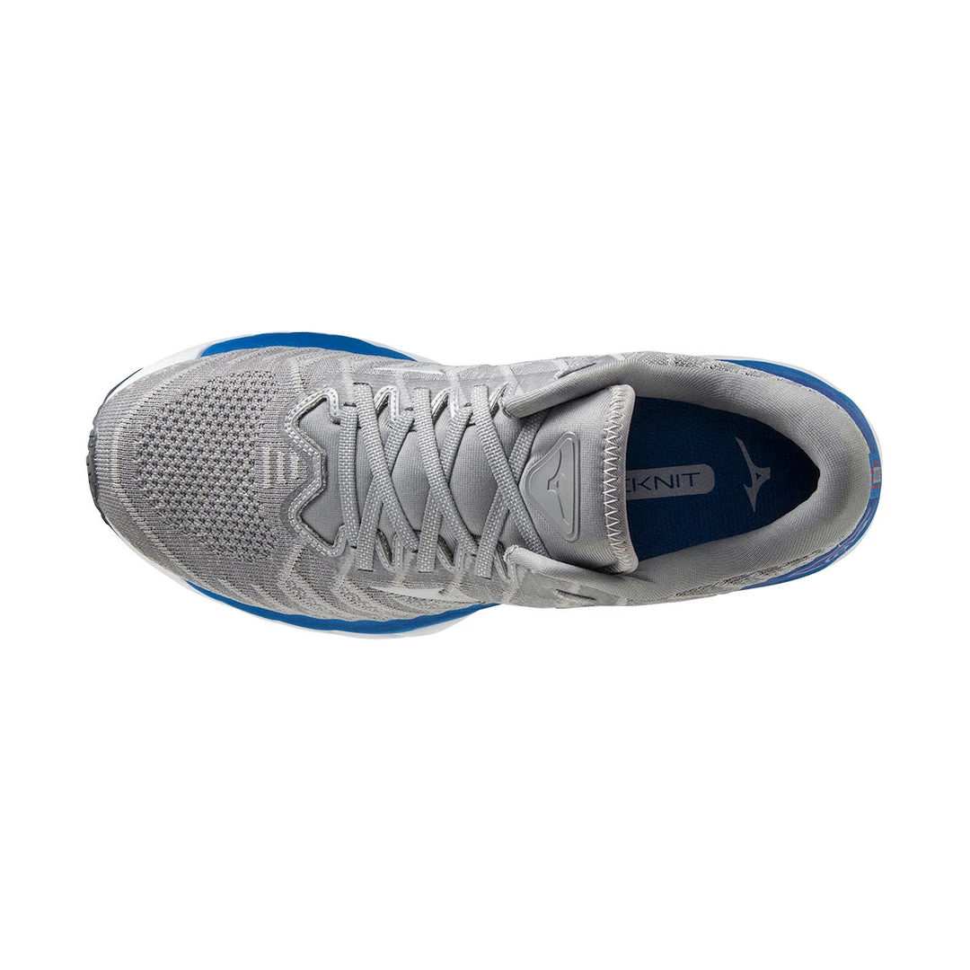 Mizuno Shoes Men's Wave Sky 4 Waveknit Running Shoe - Frost Grey - Regular (D) 3 Mizuno Shoes Men's Wave Sky 4 Waveknit Running Shoe - Frost Grey - Regular (D)