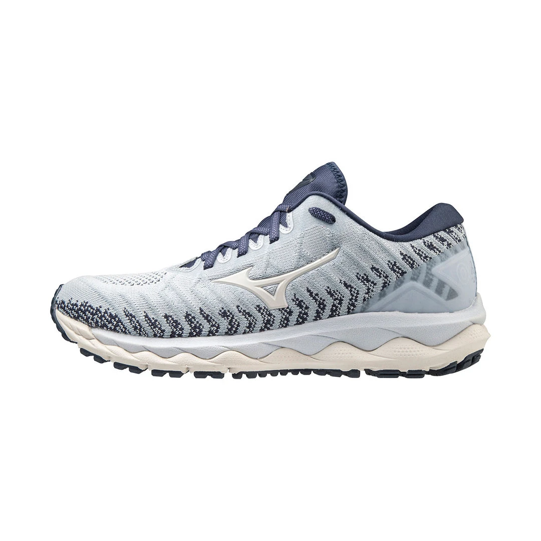 Mizuno Women's Wave Sky 4 Waveknit Running Shoe - Arctic Ice - Regular (B) Shoes 2 Mizuno Women's Wave Sky 4 Waveknit Running Shoe - Arctic Ice - Regular (B) Shoes