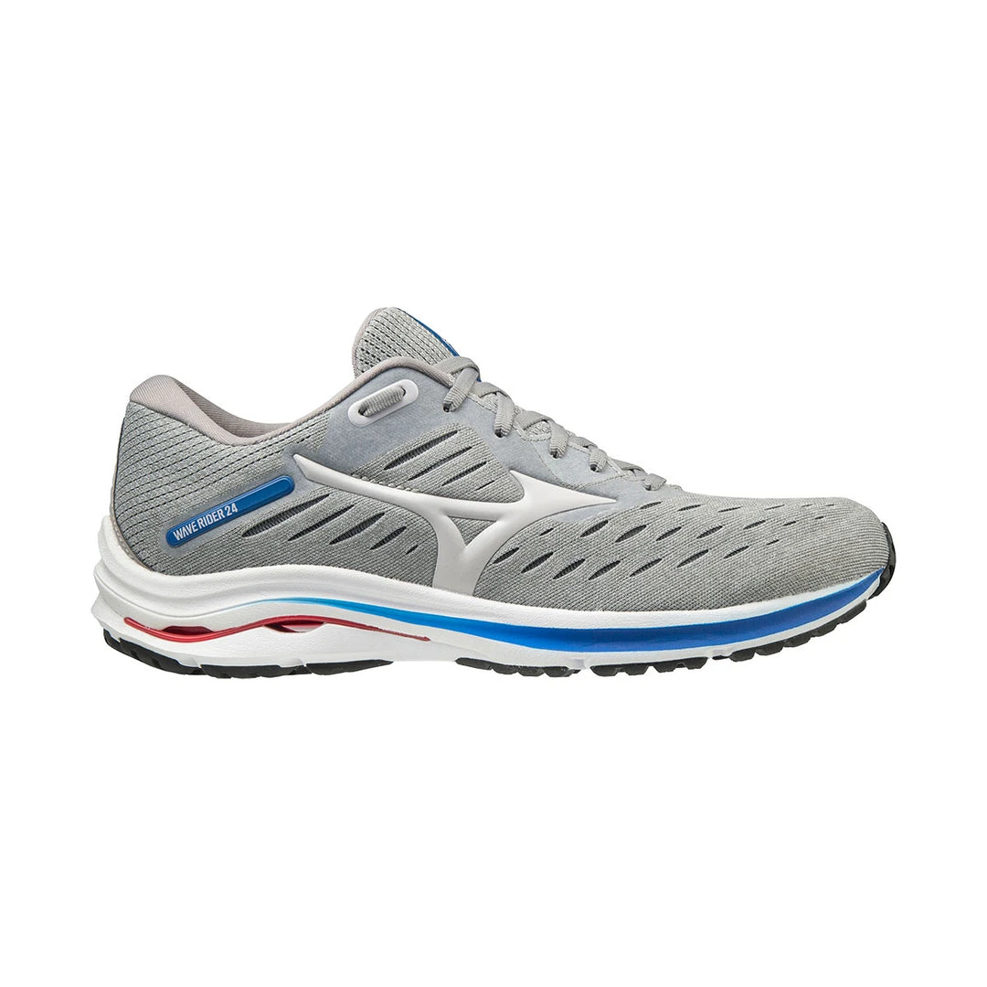 Mizuno Men's Wave Rider 24 Running Shoe - Lunar Rock/Nimbus Cloud - Regular (D) Shoes 1 Mizuno Men's Wave Rider 24 Running Shoe - Lunar Rock/Nimbus Cloud - Regular (D) Shoes
