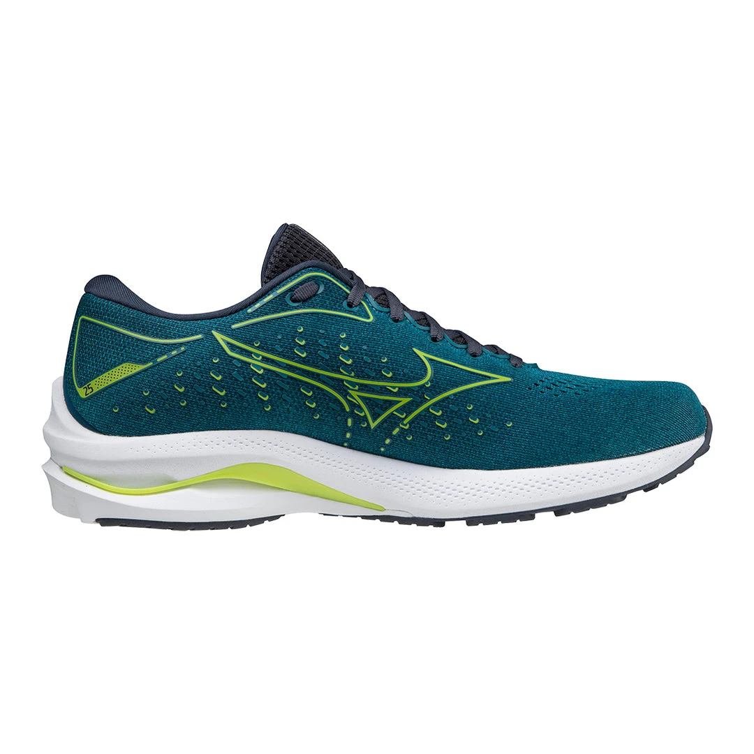 Mizuno Men's Wave Rider 25 Running Shoe - Harbor Blue - Regular (D) 1 Mizuno Men's Wave Rider 25 Running Shoe - Harbor Blue - Regular (D)