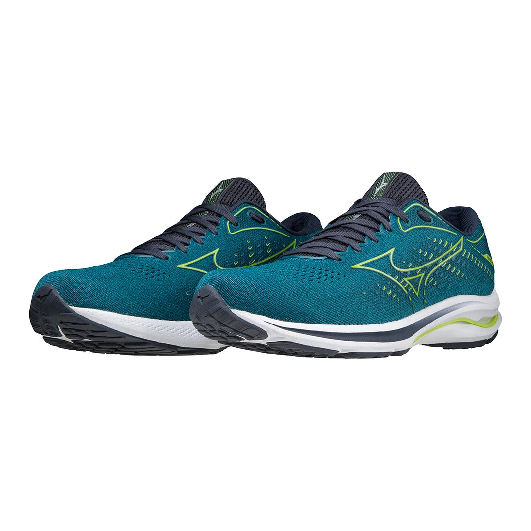 Mizuno Men's Wave Rider 25 Running Shoe - Harbor Blue - Regular (D) 5 Mizuno Men's Wave Rider 25 Running Shoe - Harbor Blue - Regular (D)