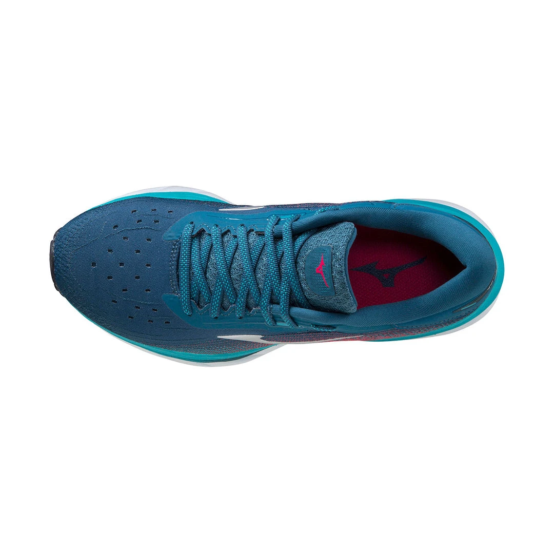 Mizuno Shoes Women's Wave Sky 5 Running Shoe - Legion Blue/Silver - Regular (B) 3 Mizuno Shoes Women's Wave Sky 5 Running Shoe - Legion Blue/Silver - Regular (B)