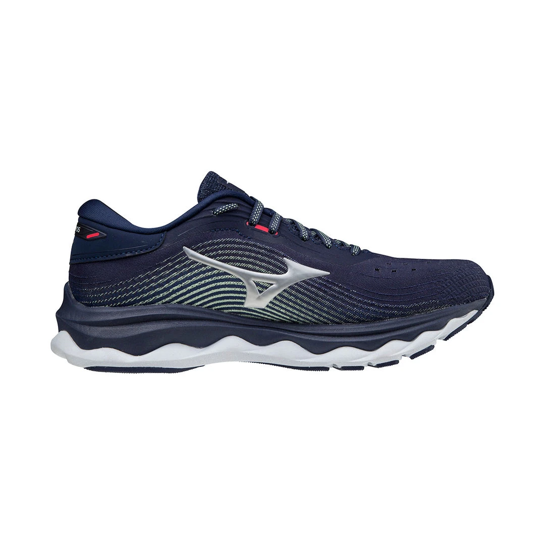 Mizuno Shoes Women's Wave Sky 5 Running Shoe - Peacoat - Regular (B) 1 Mizuno Shoes Women's Wave Sky 5 Running Shoe - Peacoat - Regular (B)