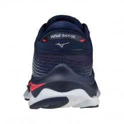 Mizuno Shoes Women's Wave Sky 5 Running Shoe - Peacoat - Regular (B) 10 Mizuno Shoes Women's Wave Sky 5 Running Shoe - Peacoat - Regular (B)