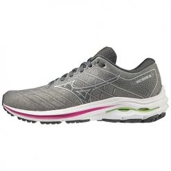 Mizuno Women's Wave Inspire 18 Running Shoe - Ultimate Grey/Silver - Regular (B) Shoes
