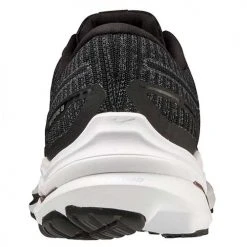 Mizuno Women's Wave Inspire 18 Waveknit Running Shoe - Ebony - Regular (B) 8 Mizuno Women's Wave Inspire 18 Waveknit Running Shoe - Ebony - Regular (B)