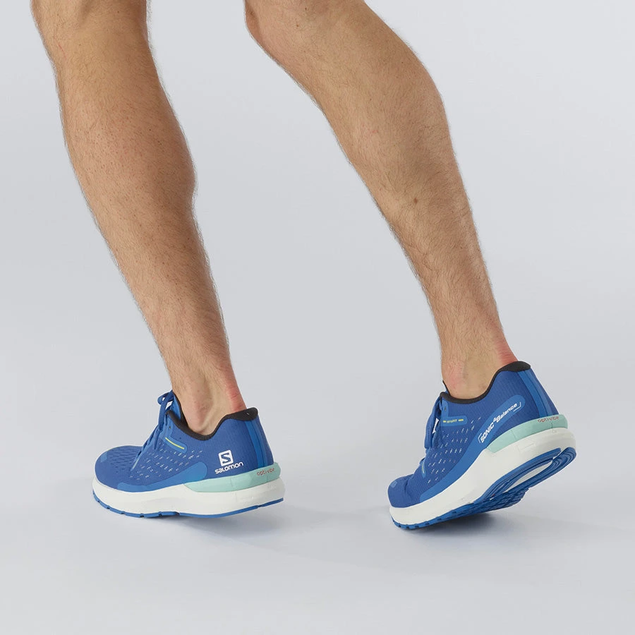 Salomon Men's Sonic 4 Balance Running Shoe - Palace Blue/White/Evening Primrose - Regular (D) Shoes 6 Salomon Men's Sonic 4 Balance Running Shoe - Palace Blue/White/Evening Primrose - Regular (D) Shoes