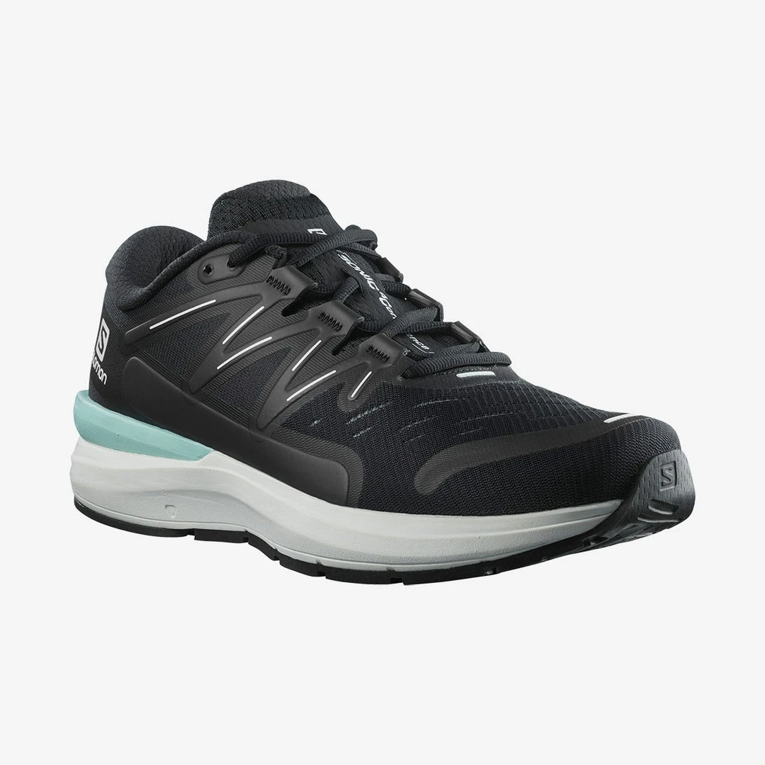 Salomon Men's Sonic 4 Confidence Running Shoe - Black/White/Ebony - Regular (D) Shoes 3 Salomon Men's Sonic 4 Confidence Running Shoe - Black/White/Ebony - Regular (D) Shoes