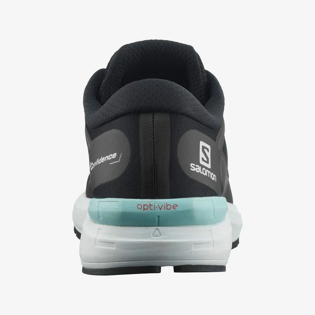 Salomon Men's Sonic 4 Confidence Running Shoe - Black/White/Ebony - Regular (D) Shoes 4 Salomon Men's Sonic 4 Confidence Running Shoe - Black/White/Ebony - Regular (D) Shoes