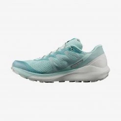 Salomon Shoes Women's Sense Ride 4 Running Shoe - Pastel Turquoise/Lunar Rock/Slate - Regular (B)