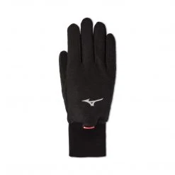 Mizuno Breath Thermo Fleece Glove - Black
