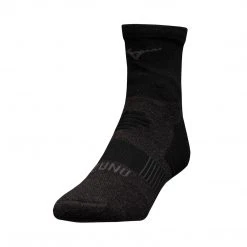 Mizuno Socks Unisex Breath Thermo Racer Mid Sock - Black