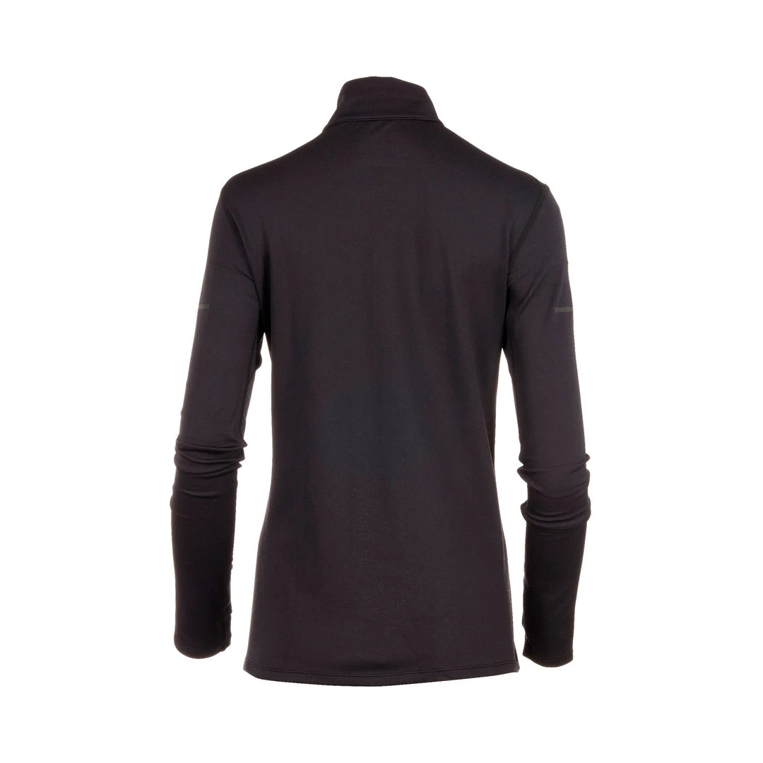 Mizuno Women's Breath Thermo Half Zip - Black 2 Mizuno Women's Breath Thermo Half Zip - Black