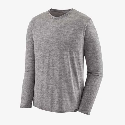 Patagonia Men's Long-Sleeved Capilene Cool Daily Shirt - Feather Grey 1 Patagonia Men's Long-Sleeved Capilene Cool Daily Shirt - Feather Grey