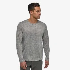 Patagonia Men's Long-Sleeved Capilene Cool Daily Shirt - Feather Grey
