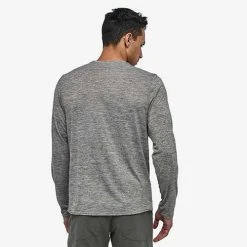 Patagonia Men's Long-Sleeved Capilene Cool Daily Shirt - Feather Grey 5 Patagonia Men's Long-Sleeved Capilene Cool Daily Shirt - Feather Grey