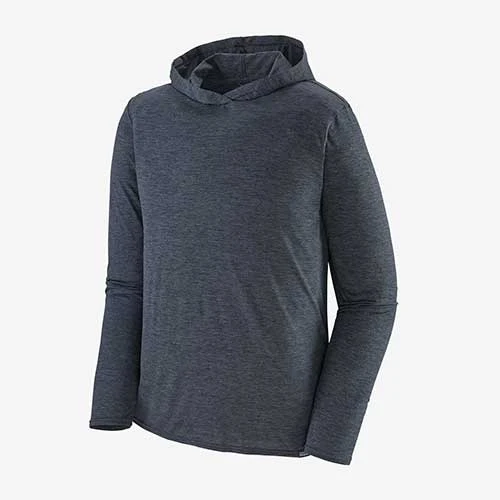 Patagonia Men's Capilene Cool Daily Hoody - Smolder Blue Bottoms 1 Patagonia Men's Capilene Cool Daily Hoody - Smolder Blue Bottoms