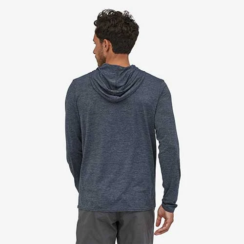 Patagonia Men's Capilene Cool Daily Hoody - Smolder Blue Bottoms 3 Patagonia Men's Capilene Cool Daily Hoody - Smolder Blue Bottoms