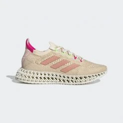 Adidas Women's 4DFWD Running Shoe -Signal Green / Signal Green / Shock Pink - Regular (B) Shoes