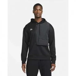 Apparel Men's Nike DF FC Hoodie - Black/Black