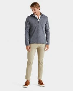 Rhone Apparel Men's Commuter 1/4 Zip Top - Dark Grey Heather 12 Rhone Apparel Men's Commuter 1/4 Zip Top - Dark Grey Heather