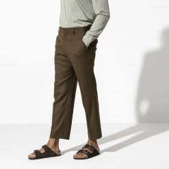 Birkenstock Arizona Mocha Suede Leather Sandal- Regular/Wide Shoes