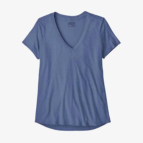 Patagonia Women's Side Current Tee - Current Blue Tops 1 Patagonia Women's Side Current Tee - Current Blue Tops