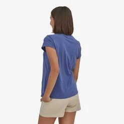 Patagonia Women's Mainstay Tee - Current Blue 5 Patagonia Women's Mainstay Tee - Current Blue