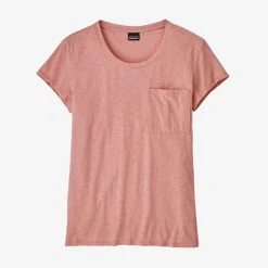 Patagonia Tops Women's Mainstay Tee - Sunfade Pink