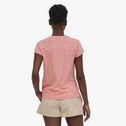 Patagonia Tops Women's Mainstay Tee - Sunfade Pink 5 Patagonia Tops Women's Mainstay Tee - Sunfade Pink