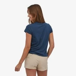 Patagonia Women's Mainstay Tee - Tidepool Blue 5 Patagonia Women's Mainstay Tee - Tidepool Blue