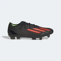 Adidas X SpeedPortal 1 Firm Ground Soccer Shoe- Core Black/Solar Red/Solar Green
