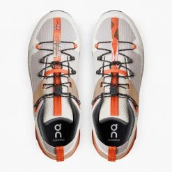 On Running Men's Cloudtrax Hiking Boot- Chai/Ivory-Regular (D) Shoes