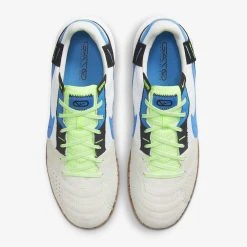 Unisex Nike Streetgato Soccer Shoes -White/Lt Photo Blue/Black