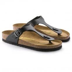 Birkenstock Gizeh Cork Graceful Licorice Birko-Flor Sandal- Regular/Wide 10 Birkenstock Gizeh Cork Graceful Licorice Birko-Flor Sandal- Regular/Wide