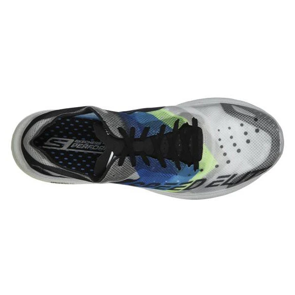 Skechers Shoes Men's GOrun Speed Elite Racing Shoe - Black/Blue - Regular (D) 4 Skechers Shoes Men's GOrun Speed Elite Racing Shoe - Black/Blue - Regular (D)