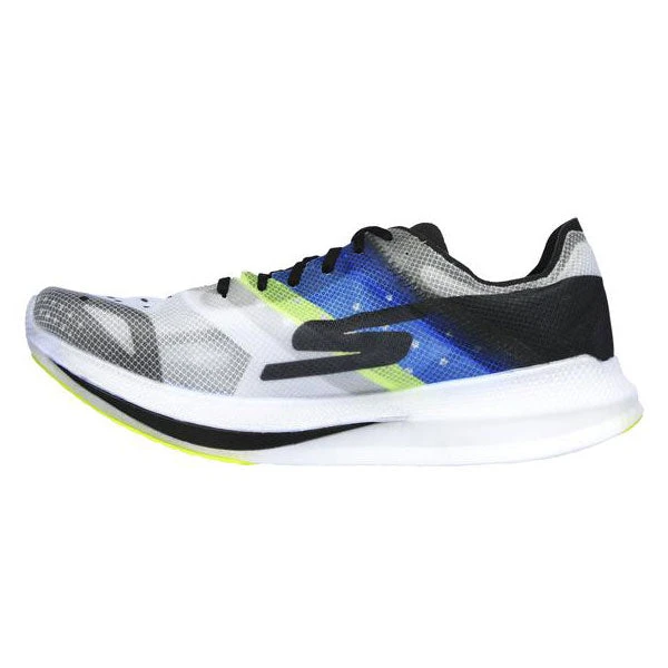 Skechers Shoes Men's GOrun Speed Elite Racing Shoe - Black/Blue - Regular (D) 2 Skechers Shoes Men's GOrun Speed Elite Racing Shoe - Black/Blue - Regular (D)