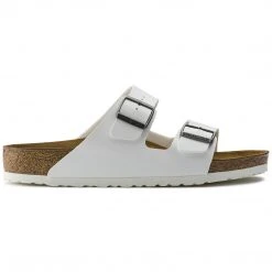 Birkenstock Arizona Cork White Birko-Flor Sandal- Regular/Wide Shoes