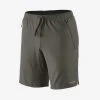 Patagonia Apparel Men's Nine Trails Shorts - Forge Grey