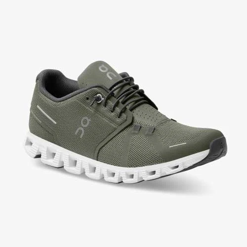 On Running Men's Cloud 5 Running Shoe - Olive/White - Regular (D) Shoes 4 On Running Men's Cloud 5 Running Shoe - Olive/White - Regular (D) Shoes