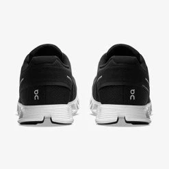 On Running Men's Cloud 5 Running Shoe - Black/White -Regular (D)