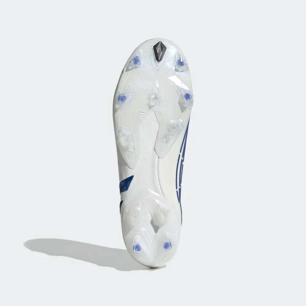 Adidas Men's Predator Edge .1 Firm Ground Soccer Shoe-Ftwr White/Harbor Blue 6 Adidas Men's Predator Edge .1 Firm Ground Soccer Shoe-Ftwr White/Harbor Blue