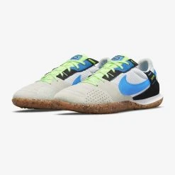 Unisex Nike Streetgato Soccer Shoes -White/Lt Photo Blue/Black