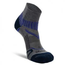 Balega Unisex Enduro Quarter Socks - Grey Heather/Ink