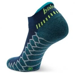 Balega Unisex Silver No Show Socks - Legion Blue/Lake Blue 10 Balega Unisex Silver No Show Socks - Legion Blue/Lake Blue