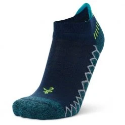 Balega Unisex Silver No Show Socks - Legion Blue/Lake Blue 11 Balega Unisex Silver No Show Socks - Legion Blue/Lake Blue