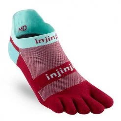 Injinji Women's Run Lightweight No Show - Paradise Socks